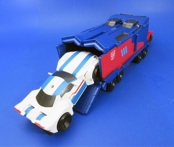  New Images Transformers Adventure TAV 23 Jazz Shows Off TAV 21 Optimus Prime Storage Bay  (3 of 4)